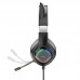 Наушники HOCO Cute cat luminous cat ear gaming headphones W107 черно зеленые