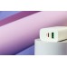 Зарядное устройство BOROFONE BN10 65w 2 порта Type-C и USB-A белое