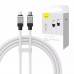 Кабель Baseus CoolPlay Series Type-C to Lightning 20W 1 m (CAKW000002) белый
