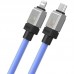 Кабель Baseus CoolPlay Series Type-C to Lightning 20W 1 m (CAKW000003) голубой