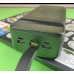 Внешний АКБ зарядное XO PR156 портативный аккумулятор с лампой 30000 mAh черный