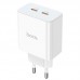 Зарядное устройство - адаптер питания сетевой HOCO C108A Leader 2 порта USB-C 35W