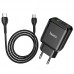 Зарядное устройство HOCO Favor N5 20w + кабель Type-C - Type-C черное 6931474738936