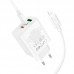 Зарядный комплект HOCO C126a Pure power three-port 40w с кабелем USB-C - Lightning