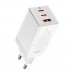 Зарядное устройство Baseus 65W GaN3 Pro с кабелем 100W Type C комплект белый