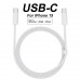 Кабель скоростной Foxconn USB-C USB-C для iPhone 15 60 W белый