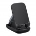 Настольная подставка с зеркалом Baseus Seashell Folding Phone Stand черная
