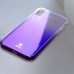 Чехол Baseus для iPhone X/Xs Glaze Purple (WIAPIPHX-GC01)