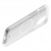 Чехол Baseus Liquid Silica Gel Magnetic+защитное стекло для iPhone 12 Pro Max Бел (WIAPIPH67N-YC02)