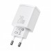 Сетевое зарядное устройство Baseus Compact Quick Charger USB+Type-C 20W Белый (CCXJ-B02)