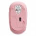 Мышь беспроводная Baseus F01B Tri-Mode Bluetooth 3 режимная розовая