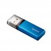 Флеш накопитель металлический USB 3.2 Apacer AH25c 128 GB (AP128GAH25CU-1) синий