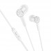 Наушники с микрофоном HOCO M104 Gamble universal 6931474789204 белые