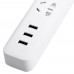 Сетевой фильтр-удлинитель MiJia Power Strip (4 розетки + 3 USB-port) 2 м MJSWSKCXB-01QM (NRB4023CN) белый