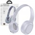 Наушники беспроводные накладные Bluetooth HOCO W46 Light blue gray