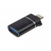 Переходник мама USB - Lightning (iPhone) папа адаптер OTG YHL-888