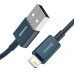 Кабель Baseus USB - Lightning Superior Series 2 метра (CALYS-C03) синий