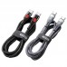 Кабель Remax RC-195 Lesu Type-C to Type-C PD 65W 1 метр черный