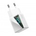 Блок зарядный адаптер Baseus Super Si Quick Charger 20W USB-C (CCSUP-B02) белый