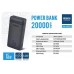 Универсальная мобильная батарея brevia 20000mAh 15W 45215