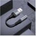 Переходник HOCO LS36 - USB to 3.5 - внешняя звуковая карта 12 см DAC