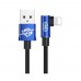 Кабель Baseus MVP Elbow Type USB - Lightning для iPhone 15 14 13 12 X - CALMVP-A03 2 метра