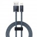 Кабель Baseus для iPhone 14 13 12 11 - USB - Lightning 1m (CALD000416) серый