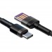Кабель Baseus USB to Type-C 40W 1m (CATKLF-PG1) серо черный
