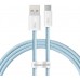 Кабель Baseus Dynamic Series USB - Type-C 100W (20V 5A) CALD000603 1 метр голубой
