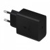 Сетевой зарядный комплект Samsung 45W Compact Power Adapter (EP-T4510XBE) блок с кабелем C to C черный