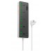 Удлинитель - Cетевой фильтр Hoco AC13A Talento 5-position socket (1C3A) (евро вилка) черный