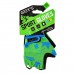 Велоперчатки детские Grey's с короткими пальцами и гелевыми вставками, зелено-черные (размер 11-12) GR18714