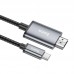 Кабель конвертер Type-C to HDMI - Hoco UA27 HD on-screen cable