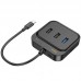 Конвертер хаб Hoco HB38 Easy link 7-in-1 Multiport адаптер (HDTV + SD / TF + USB3.0 + USB2.0*2 + PD 100W)
