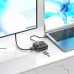 Конвертер хаб Hoco HB38 Easy link 7-in-1 Multiport адаптер (HDTV + SD / TF + USB3.0 + USB2.0*2 + PD 100W)