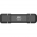 Портативный накопитель SSD - 2-в-1 TypeC + usb3.2 - Silicon Power DS72 250 GB