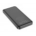 Портативный аккумулятор HOCO J102 Cool figure (10000mAh) с быстрой зарядкой черный