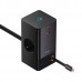 Зарядное удлинитель Baseus PowerCombo Digital PowerStrip 2AC+1U+1C+Retractable-C 65W 150 см