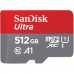 Карта памяти SanDisk microSDXC  Ultra 512 GB Class 10 A1 150Mb/s (SDSQUAC-512G-GN6MA)
