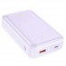 Аккумулятор внешний Hoco Q21A 20000mAh Great power bank с дисплеем фиолетовый