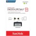 Флеш накопитель юсб-с USB 3.1 SanDisk Ultra Dual Type-C 128Gb (150 Mb/s)