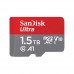 Карта памяти SanDisk microSDXC Ultra A1 1.5TB (R150MB/s) с адаптером