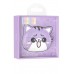 Наушники беспроводные Hoco EW48 Purple cat - фиолетовый кот