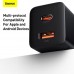 Зарядное устройство Baseus Super Si 30W 1 USB-C PD выход - блок адаптер черные