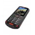 Противоударный кнопочный телефон Sigma mobile X-treme Pa68 черно красный