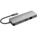 Док станция - хаб USB-C SILICON POWER 8-in-1 SR30 Docking Station