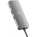 Док станция - хаб USB-C SILICON POWER 8-in-1 SR30 Docking Station