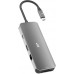 Док станция - хаб USB-C SILICON POWER 8-in-1 SR30 Docking Station