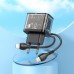 Зарядное устройство 2 выхода HOCO N34 dual-port комплект с кабелем Type-C to Lightning