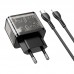 Зарядное устройство 2 выхода HOCO N34 dual-port комплект с кабелем Type-C to Lightning